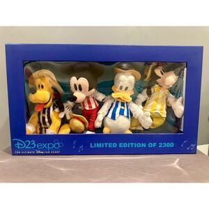 Disney D23 Expo 2019 The Dapper Dans Plush 4 Boxed Set LE 2300
